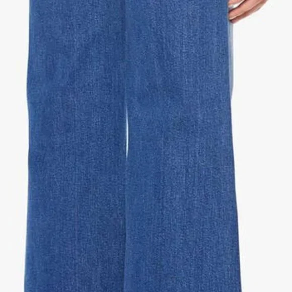 NWOT! 👖 MOTHER The Hustler Roller Sneak Jeans – Easy Does It – Size 28 - Picture 2 of 7